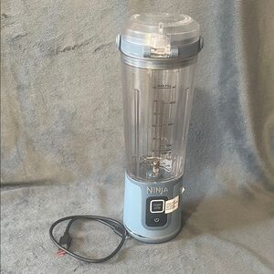 Ninja Light Blue Blender with Cord Travel blender Ninja
